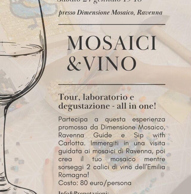 Mosaici e Vini Ravenna Dimensione Mosaico