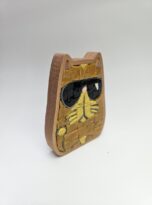 Gatto con occhiali da soli in mosaico