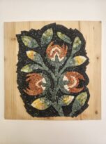 Trasposizione con fiori rossi