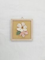 Bouquet di fiori mosaico lilievo