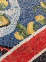 copia mosaico bizantino pollo sultano