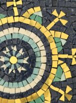 Stella cristallo piccolo di Dalla Placidia in mosaico Ravenna