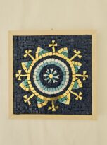 Stella cristallo piccolo di Dalla Placidia in mosaico Ravenna