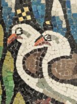 colombi dal festone in mosaico
